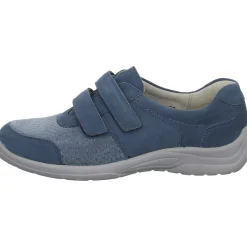 Waldläufer Slipper/Kletthalbschuh mit Mehrweite Freizeit (casual) Hesna