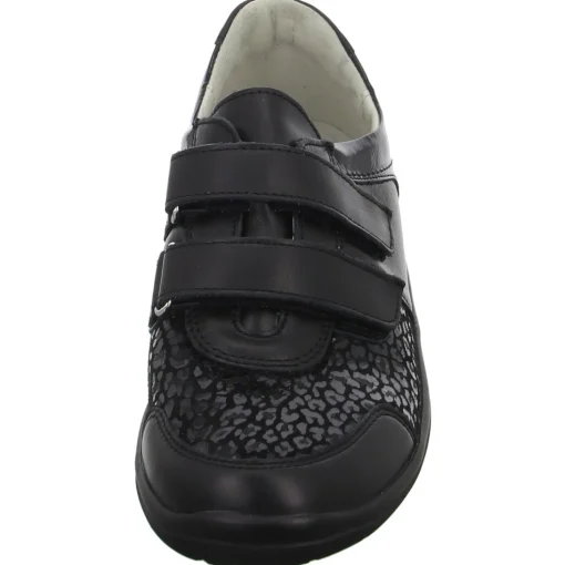 Waldläufer Slipper/Kletthalbschuh mit Mehrweite Freizeit (casual) Hesna