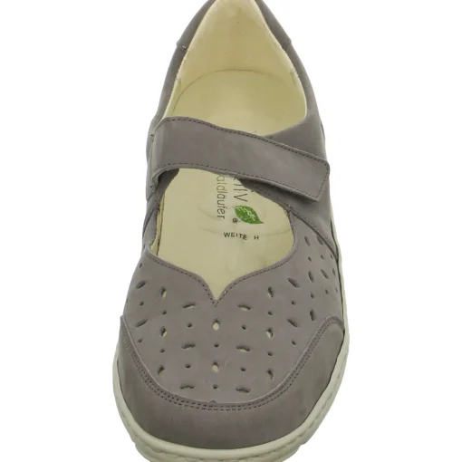 Waldläufer Slipper/Kletthalbschuh mit Mehrweite Freizeit (casual) Henni
