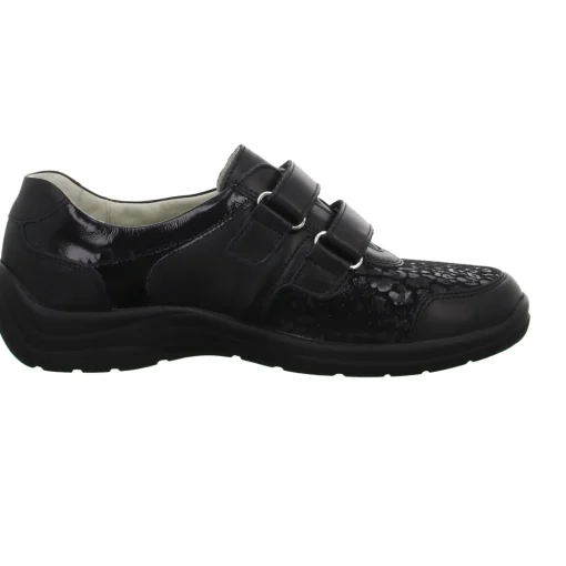 Waldläufer Slipper/Kletthalbschuh mit Mehrweite Freizeit (casual) Hesna