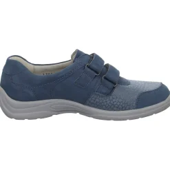 Waldläufer Slipper/Kletthalbschuh mit Mehrweite Freizeit (casual) Hesna