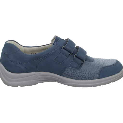 Waldläufer Slipper/Kletthalbschuh mit Mehrweite Freizeit (casual) Hesna